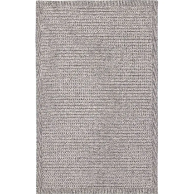 Origine Outdoor-Teppich 77 x 150 cm Polypropylen Grau 88780674 [en. casa]