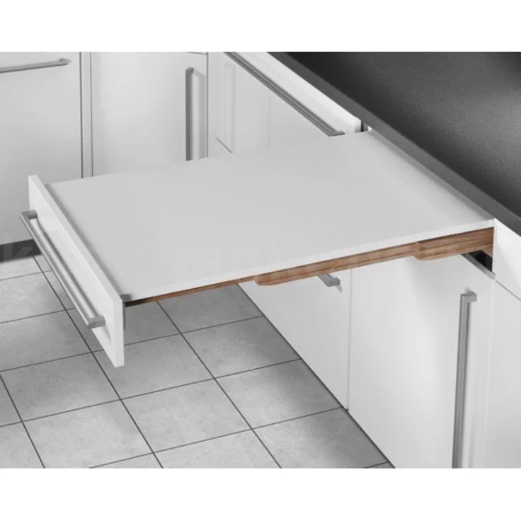 Hailo Beistelltisch Hailo Ausziehtisch 3845601 Rapid 60 weiß 561 x 490 x 120 mm, Hailo Ausziehtisch 3845601 Rapid 60 weiß 561 x 490 x 120 mm