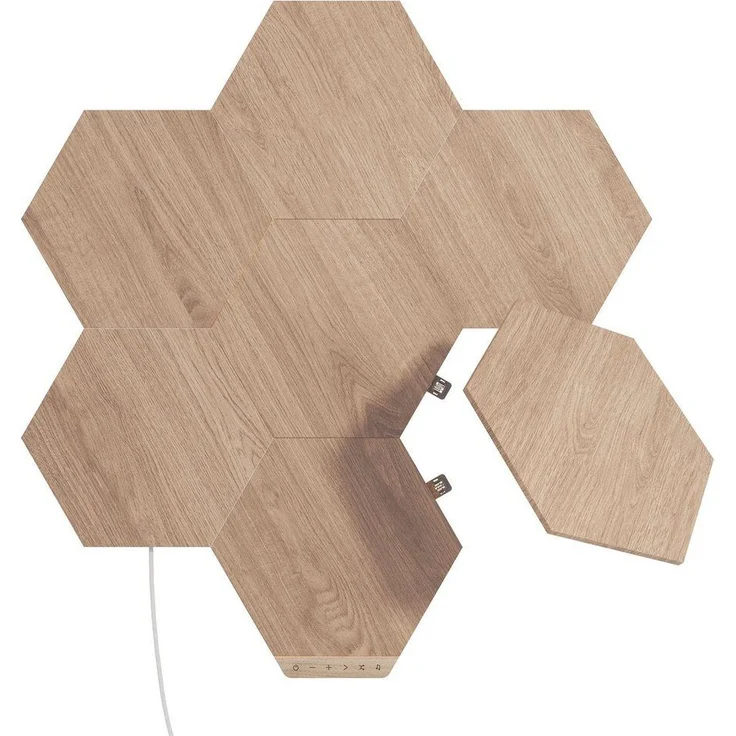 Nanoleaf Elements Wood Look Hexagons Starter Kit - 7PK EEK G – Bild 5