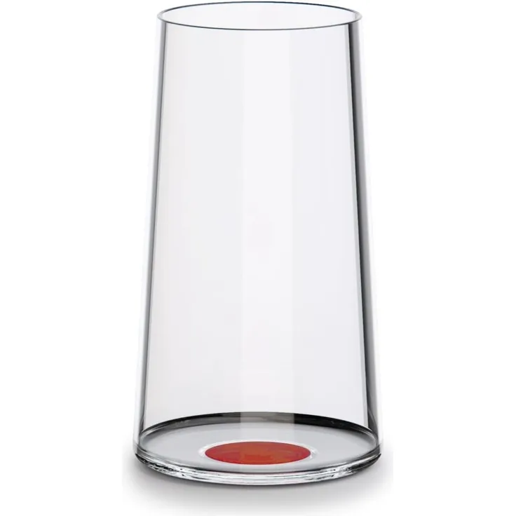 Trebonn SplitGlass Longdrink- / Sekt-Glas Rot 2er-Set