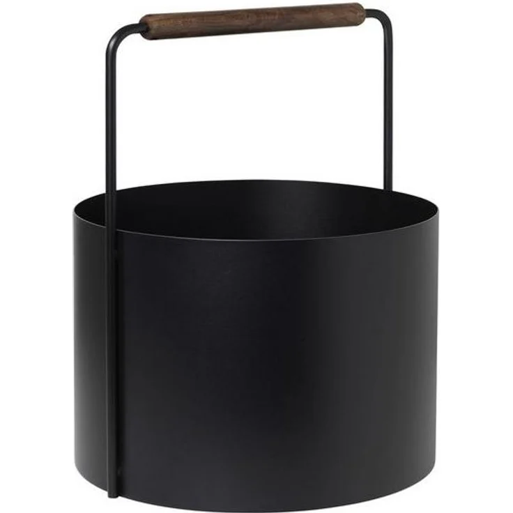 blomus Dekokorb ASHI Holzkorb brown oak 35 cm – Bild 4