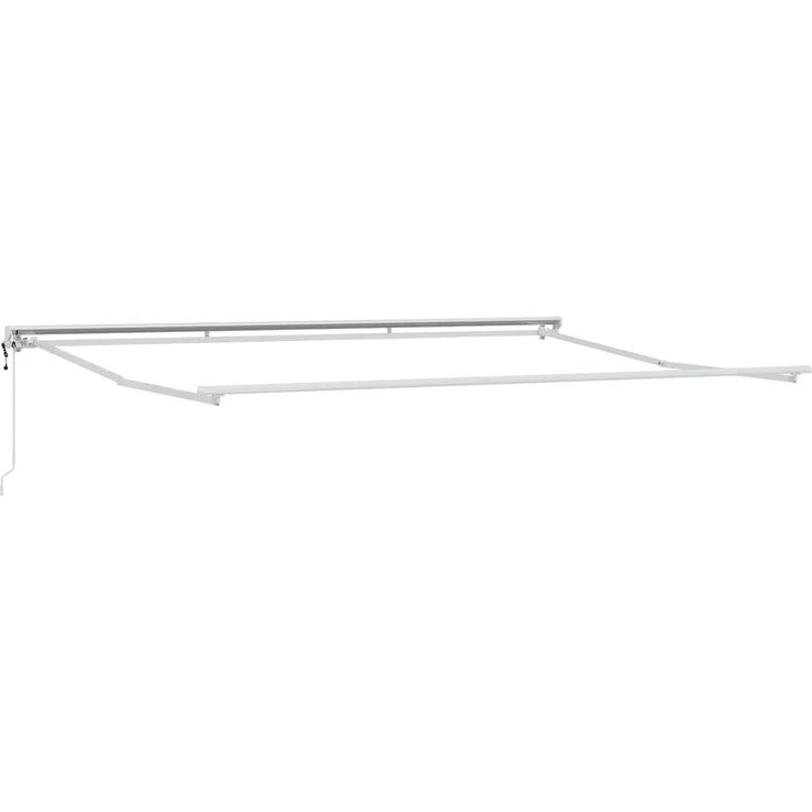 vidaXL Elektrische ausziehbare Markise Bordeauxrot 4 × 3,5 m 3421014 – Bild 3