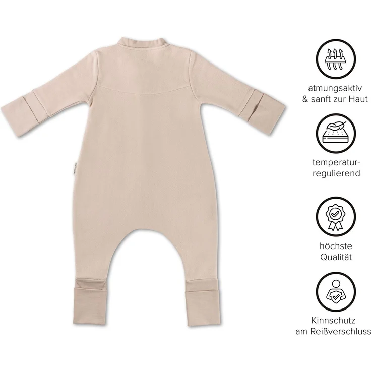 Hofbrucker Baby Schlafsack mit Füßen MILO – Bild 3
