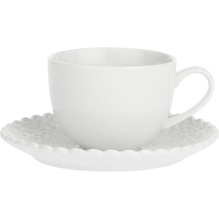 La Porcellana Bianca La Porcellana Bianca Set mit 6 Teetassen mit Untertasse 200 ml P002800160Z