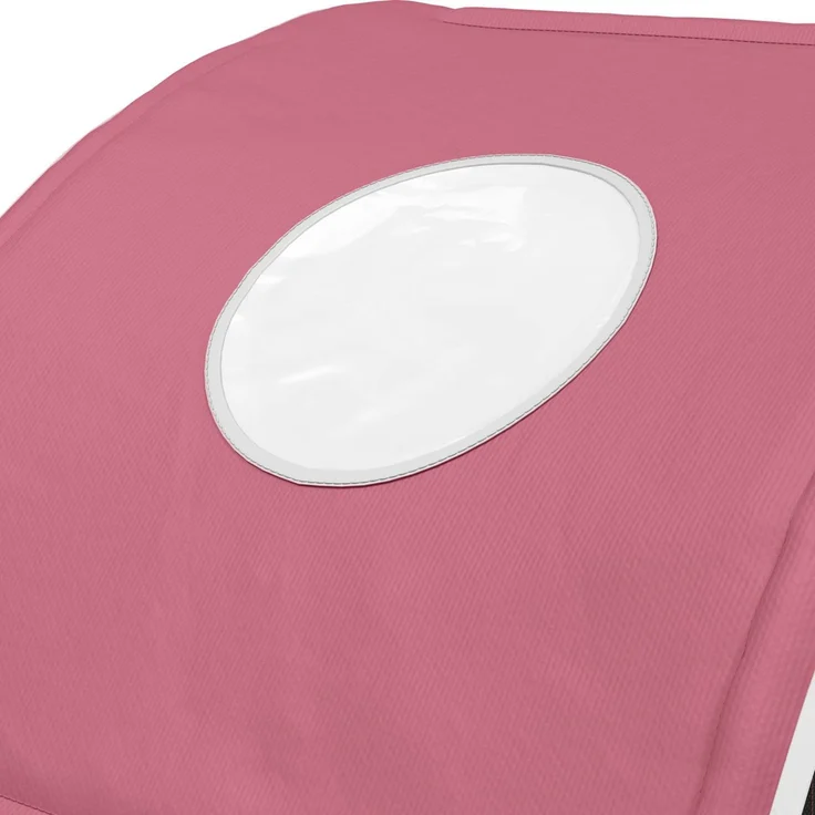 vidaXL Bettunnel 2 pcs Rosa 211 x 67,5 x 2 cm Polyester 893711 – Bild 9