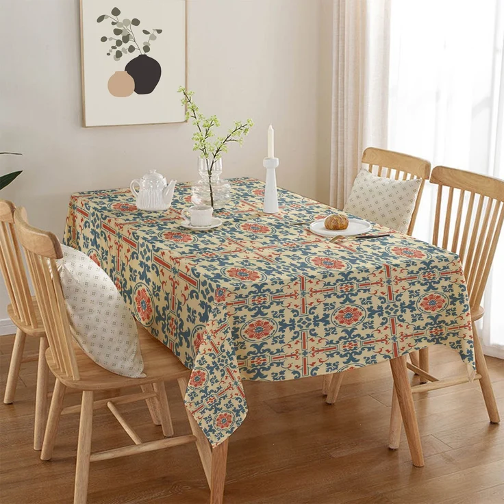 Hermia Concept 'Asr-tblclt25 -20 - 140 x 180' Tischdecke, Mehrfarbig, 140 x 180 cm – Bild 1