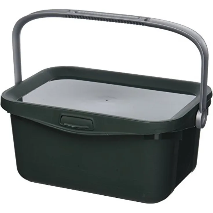 Curver Mülleimer Bio Box Lisa grün/silber 3 Ltr. [ 221255 ]