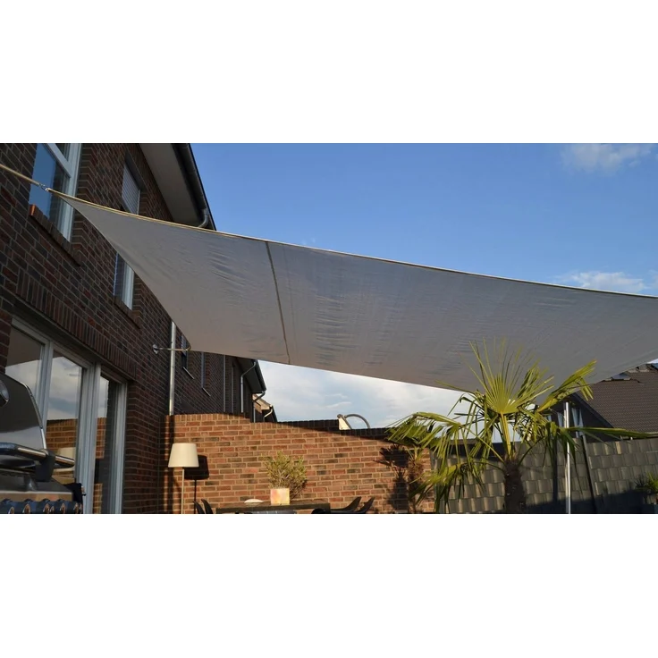 Floracord Sonnensegel, BxT: 500x400 cm, cremeweiß – Bild 2