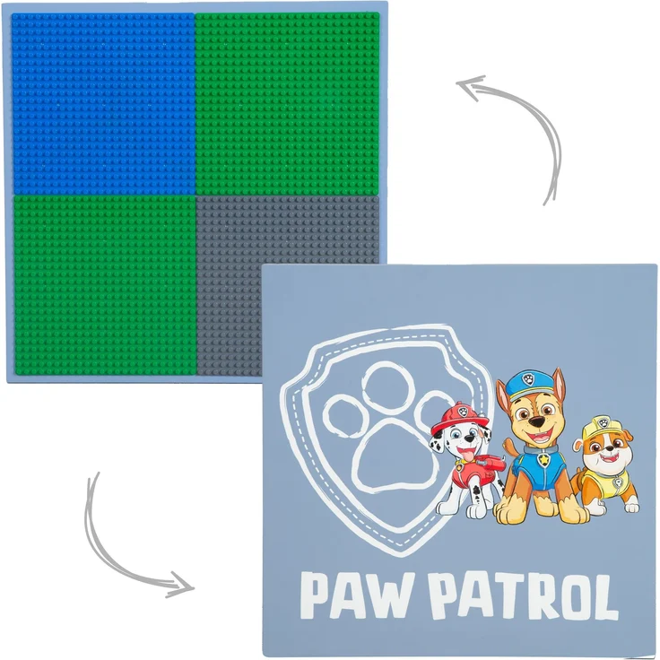 roba Sitzgruppe 'Paw Patrol' mit Wendeplatte - inkl. 2 Canvasboxen - Blau / Grau – Bild 4