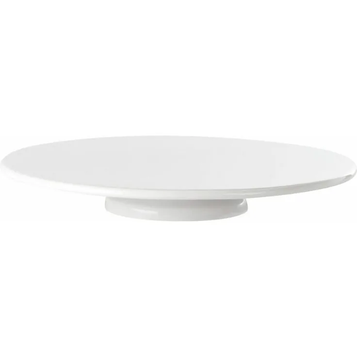 ASA Selection Grande Tortenplatte, Teller, Servier Platte, Keramik, Weiß, Ø 30 cm, 4799147