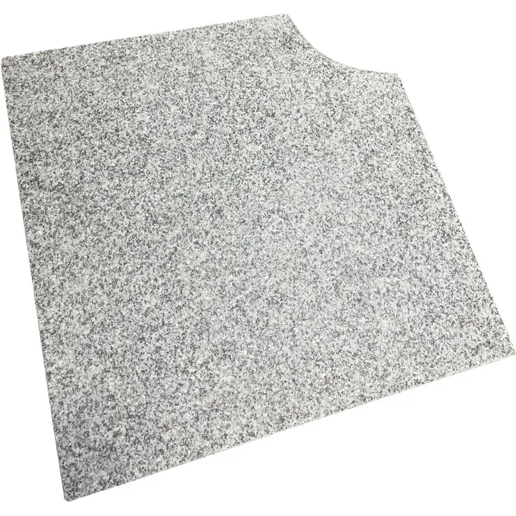 KWAD Beckenrandstein Cristal Grey (Set), Granitumrandung für verschiedene Poolgrößen