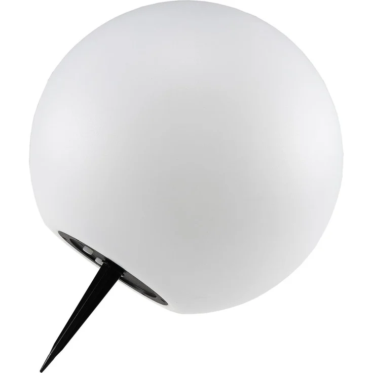 LED Solar Kugelleuchte 25cm Ø "SK25 W" IP44, Warmweiß / 3000K – Bild 2