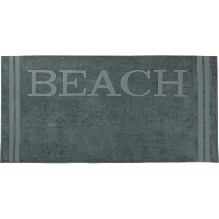 ZOLLNER Strandtuch, Mikrofaser (1-St), 100 x 200 cm, 100% Baumwolle