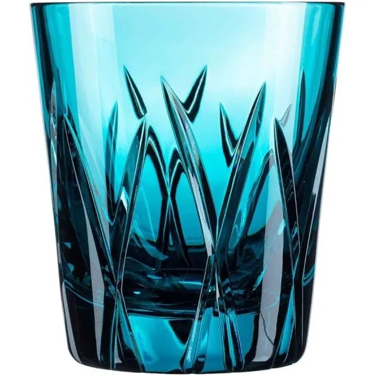 Becher Kristall London azur (8,5 cm)