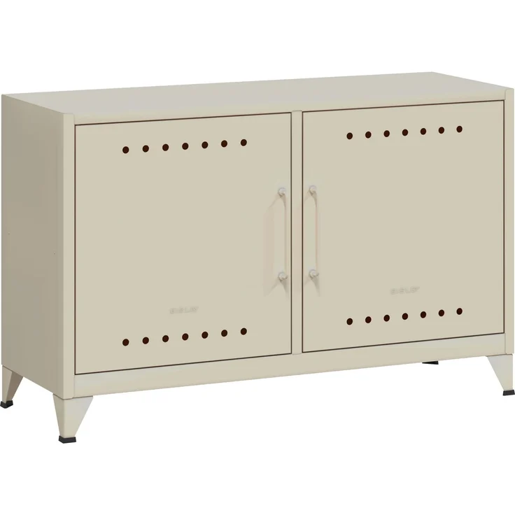 Bisley Fern Cabby Sideboard aus Metall | Metallschrank im Retro-Instustrial Design in sunflower, FERCA642 – Bild 3