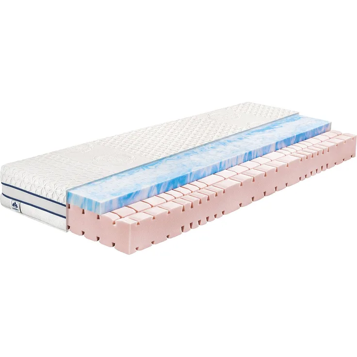 Badenia Irisette Gel-activ Classic KS 7-Zonen-Gel-Kaltschaummatratze H3, 200x200 cm