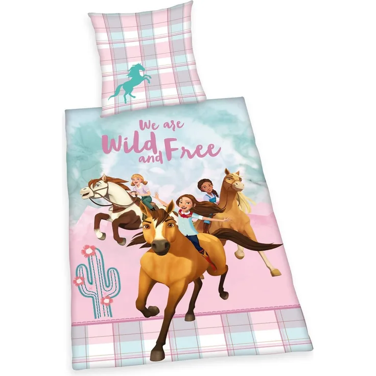 Herding - Spirit - Bettwäsche \"Wild and Free\" 135x200 cm