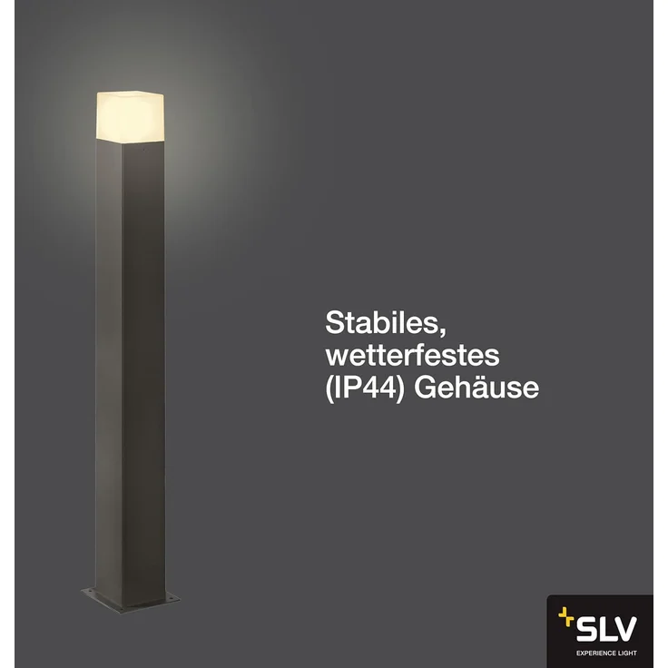 SLV 1006184 GRAFIT E27 90 Pole square Stehleuchte anthrazit – Bild 6