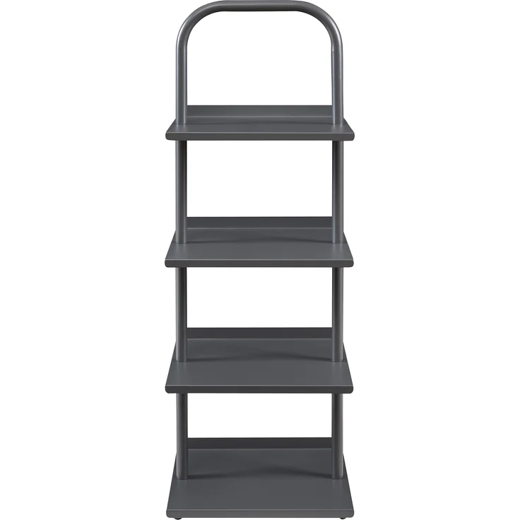 Schuhregal Poytya Stahl 96x34x32 cm Anthrazit [en. casa] – Bild 5