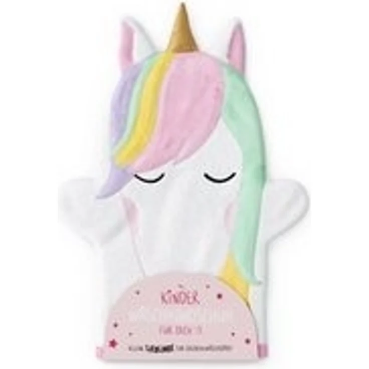 Kinder Waschlappen Waschhandschuh la vida Geschenk für Dich Auswahl Lieblinge Einhorn 376331 – Bild 4
