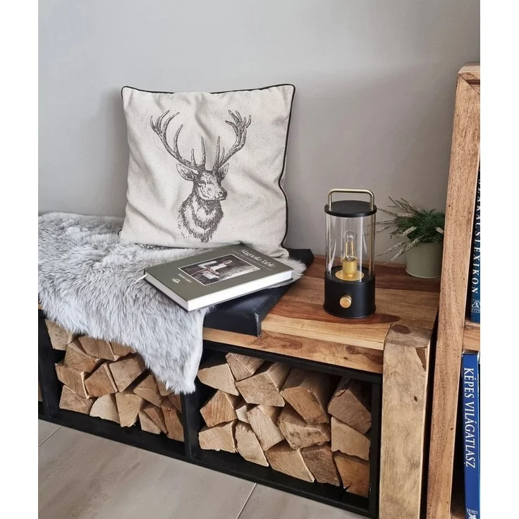 Coen Bakker Deco BV LED Außen-Tischleuchte Tischlampe Dimmbar Akku In-/Outdoor IP44, Stufenlos dimmbar, LED fest verbaut, Warmweiß – Bild 4