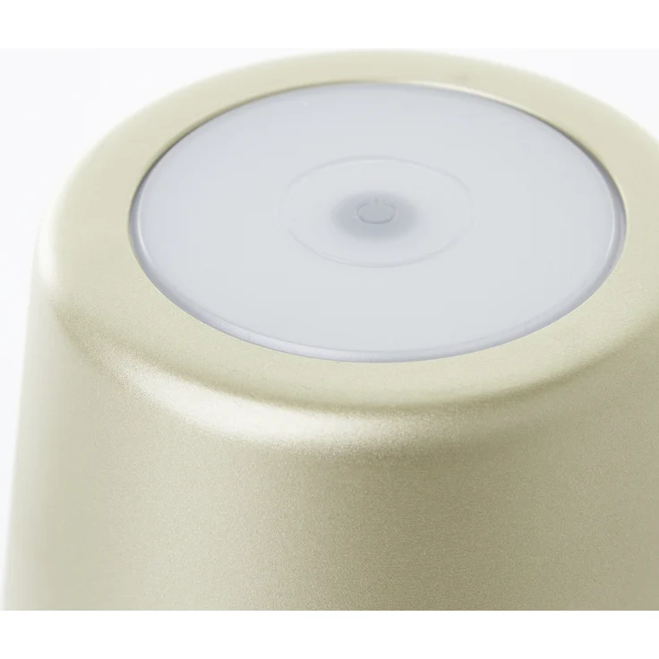 Brilliant LED Außen-Tischleuchte Kaami mobile LED Tischlampe, USB, 37 cm, 310 lm, dimmbar, matt goldfarben – Bild 10