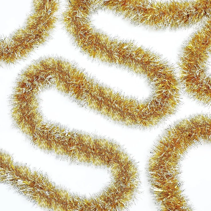 4 m Weihnachtsdekoration, Baumform, hängend, Rot, Innen & Außen, 2m pro Teil – Bild 2