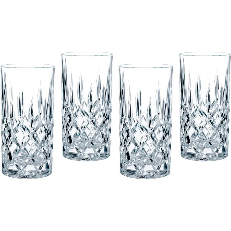 Nachtmann Longdrinkgläser Noblesse. 4er Set. 375 ml