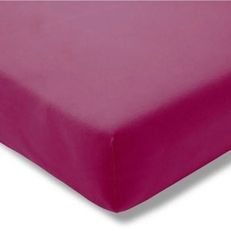 Estella Jersey Stretch Spannbetttuch Bettlaken 180 x 200 cm - 200 x 220 cm 6600 690 fuchsia – Bild 5