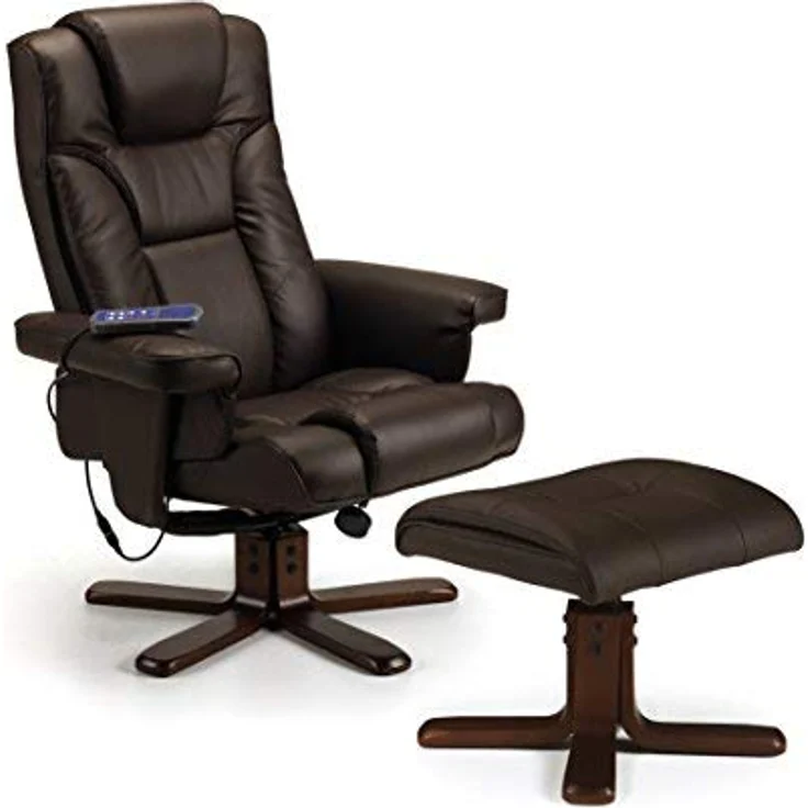 Julian Bowen Malmo Massageliege und Hocker, Braun – Bild 5