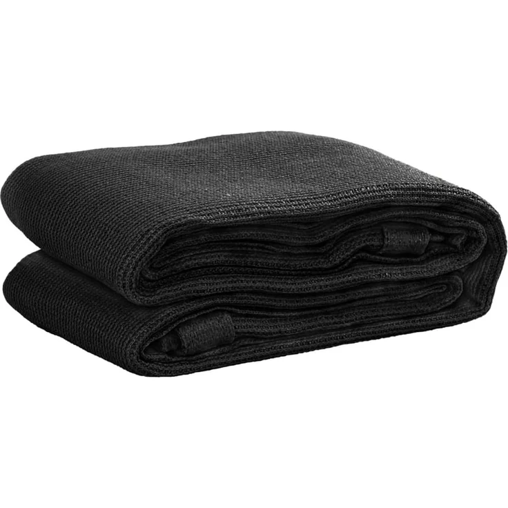 vidaXL Zeltteppich 200x200 cm Schwarz 310776 – Bild 2