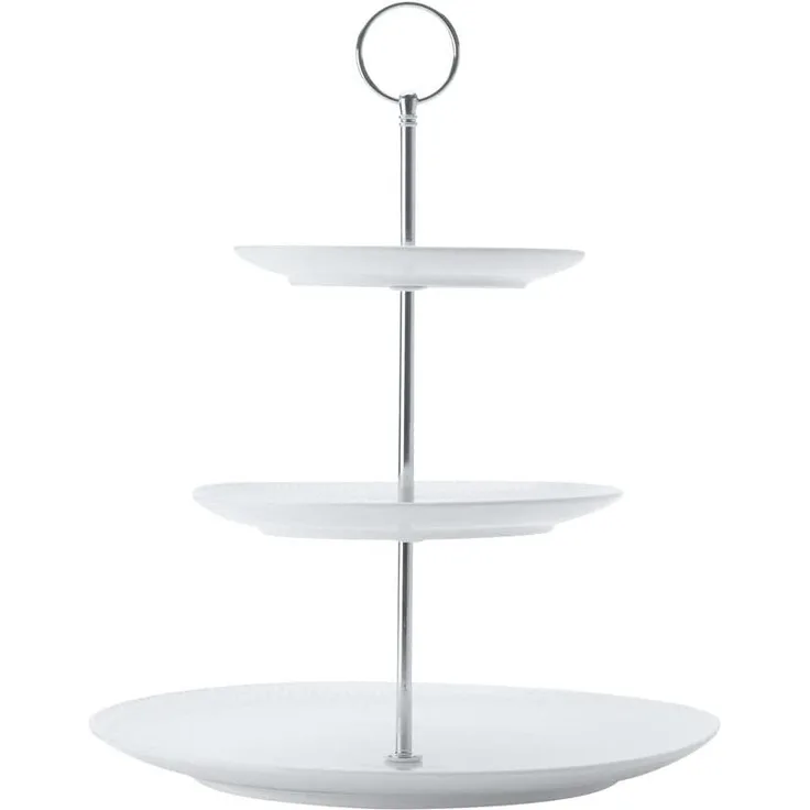 Maxwell & Williams Diamonds round Etagere, Porzellan, DV0027