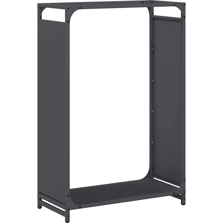 vidaXL Brennholzregal Anthrazit 60x28x90 cm Kaltgewalzter Stahl 864213 – Bild 1