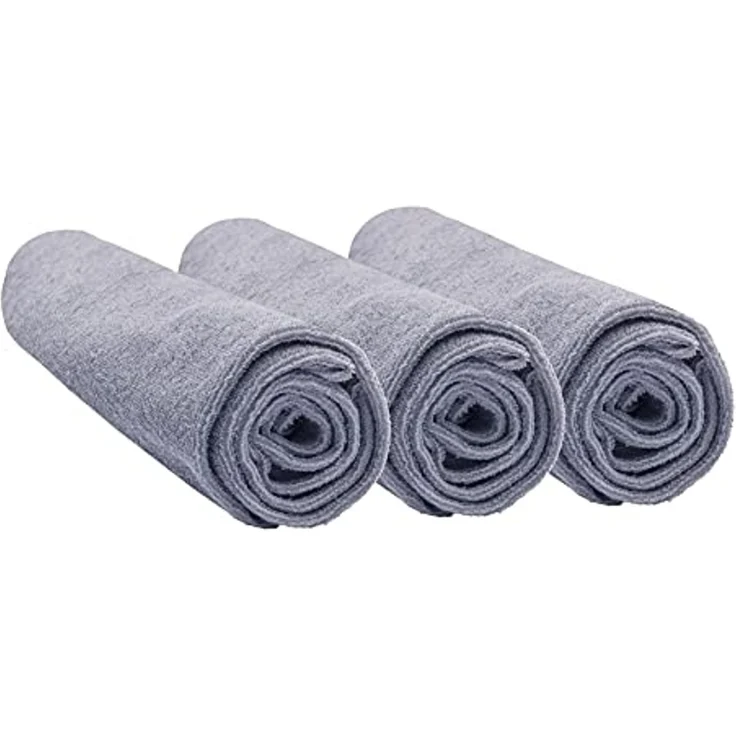 Easy Dort Set mit 3 Bezügen für Wickelunterlage, 50x70/50x80 cm, Baumwolle, Grau – Bild 1