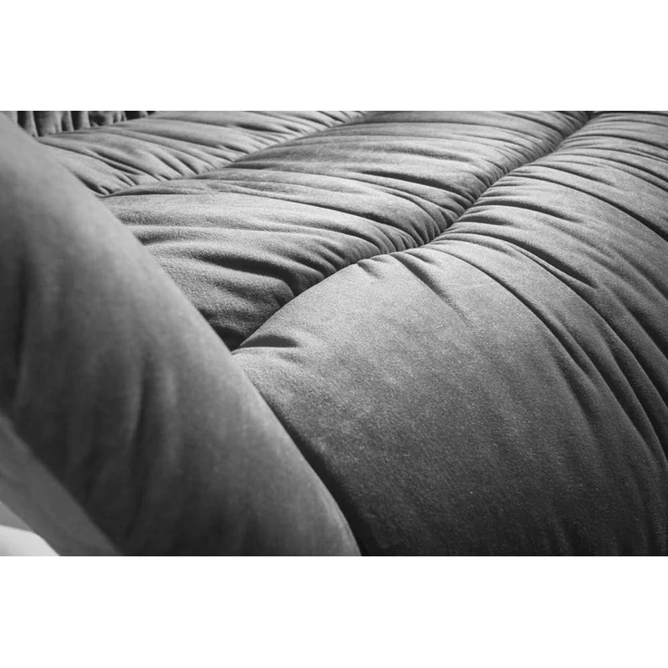 riess-ambiente Sessel BIG DUTCH grau / schwarz, Wohnzimmer · Samt · 360° drehbar · Retro – Bild 5