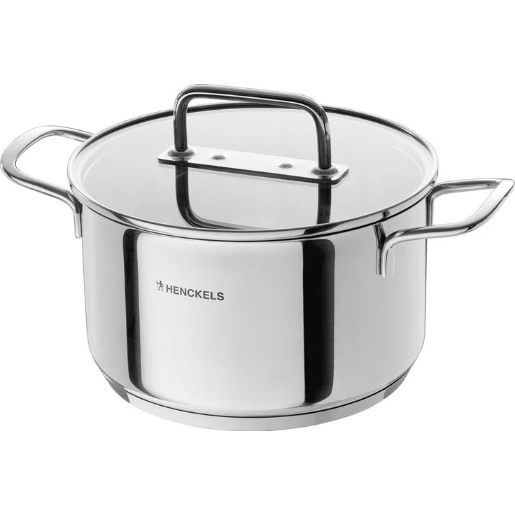 HENCKELS by ZWILLING Topf-Set Fall, Edelstahl (Set, 11-tlg), Hochwertiger Edelstahl, Induktionsgeeignet, Glasdeckel – Bild 3