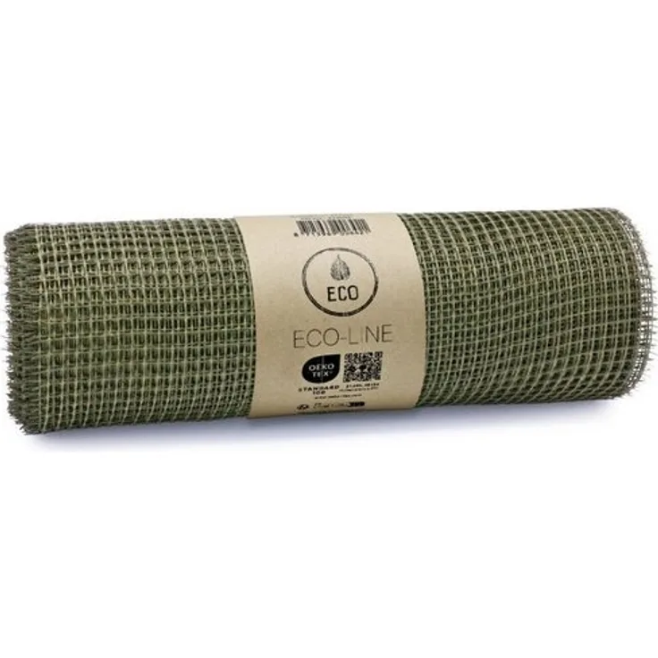 Deko AS Tischläufer Sizonet® Tischläufer olive-moosgrün -30cm 20m- 82-300-20-029 (1-tlg, 1 Rolle Tischläufer), Strapazierfähig