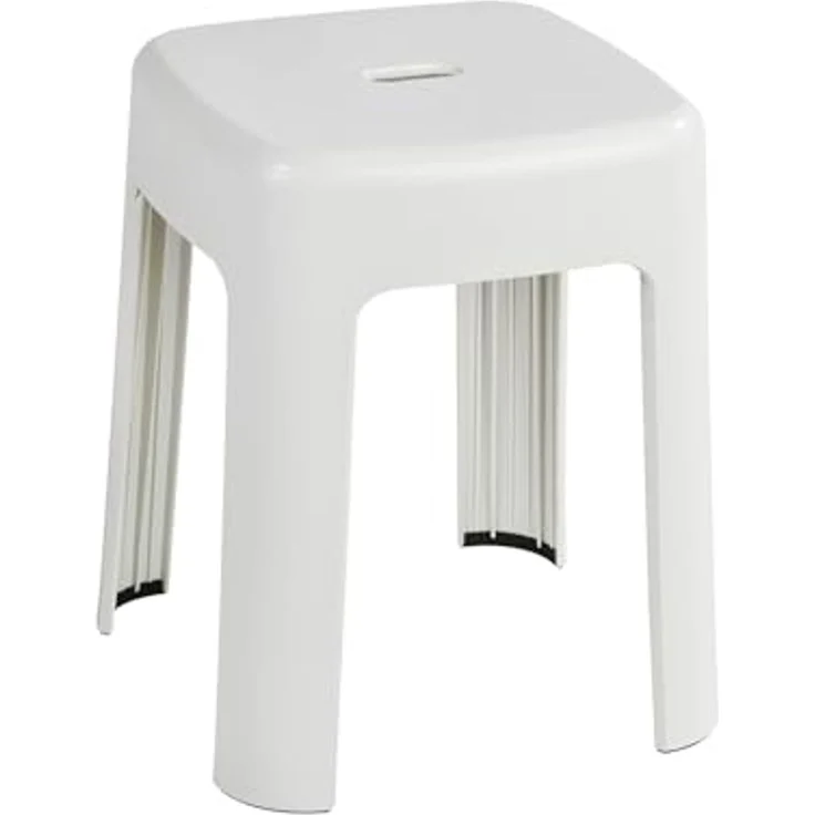 WENKO ALASKA Badhocker, Weiß – Bild 1