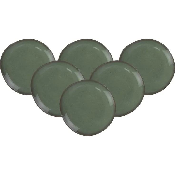 like. by Villeroy & Boch Lave vert Frühstücksteller ø 23 cm 6er Set