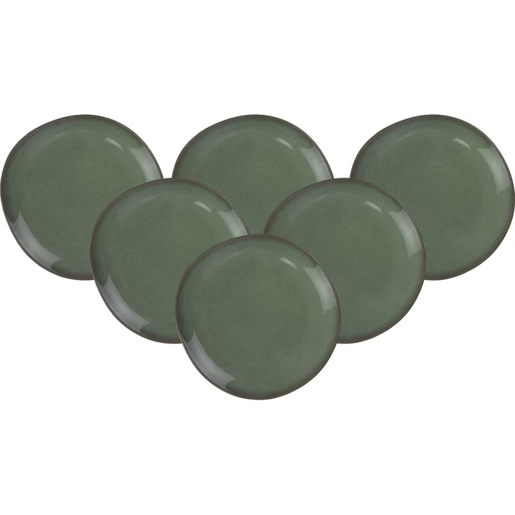 like. by Villeroy & Boch Lave vert Frühstücksteller ø 23 cm 6er Set – Bild 1
