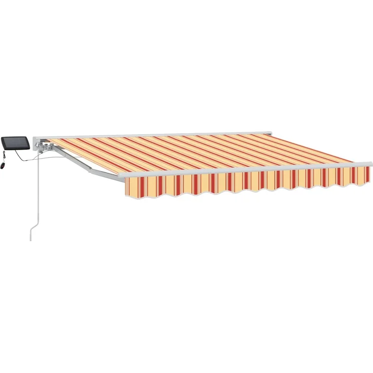 vidaXL Manueller Markisenrahmen mit LEDs 2,5 x 2 m 3420504 – Bild 2