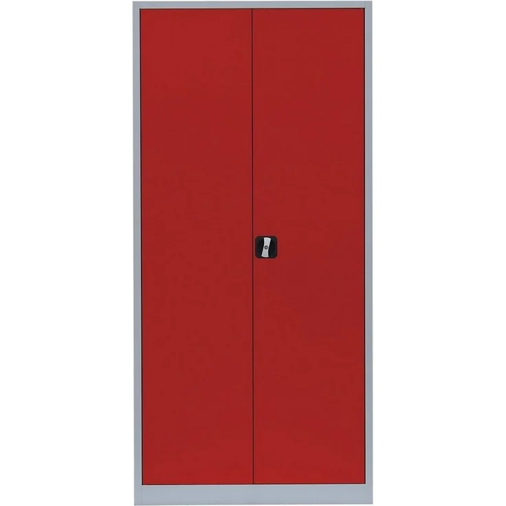 Steelboxx Mehrzweckschrank Aktenschrank Metallschrank abschließbar Büroschrank 195 x 92,5 x 42,2 cm (1-St) Mehrzweckschrank abschließbar – Bild 2