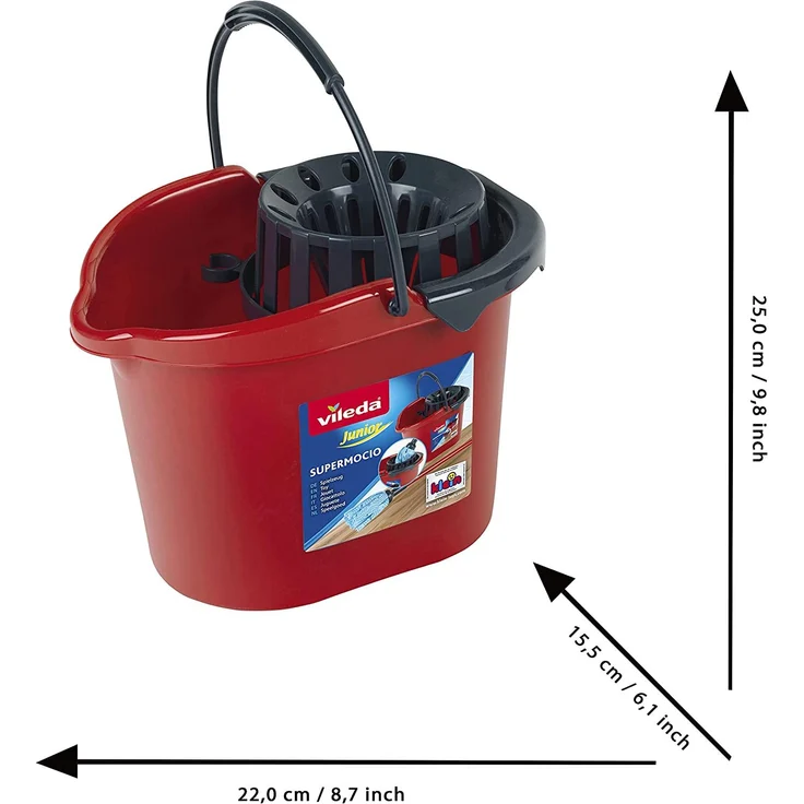 Vileda Eimer mit Wischmop für Kinder – Bild 3