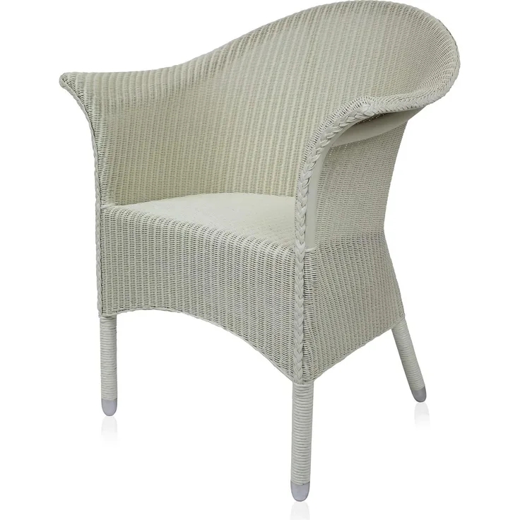 SEDEX Charlotte Loom Sessel Altweiß mit Kissen | Rattangestell
