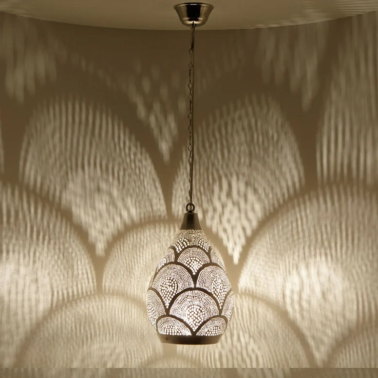Marokkanische Lampe Naouma Samak D17 – Bild 7