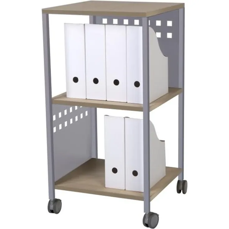 Rocada Mehrzwecktrolley BxTxH 45 x 45 x 86 cm buche/silber