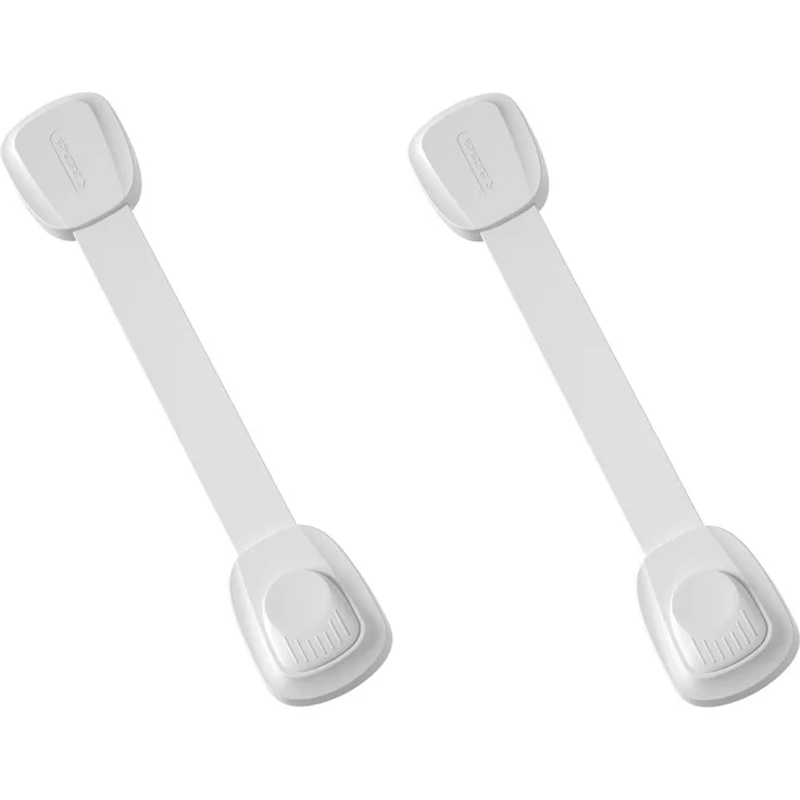 Twistshake Mehrzweck-Klebeschloss - 2er-Pack | Babysichere Schrankverschlüsse für Schubladen, Schränke | Kindersicherung für Schränke | Einfache Installation
