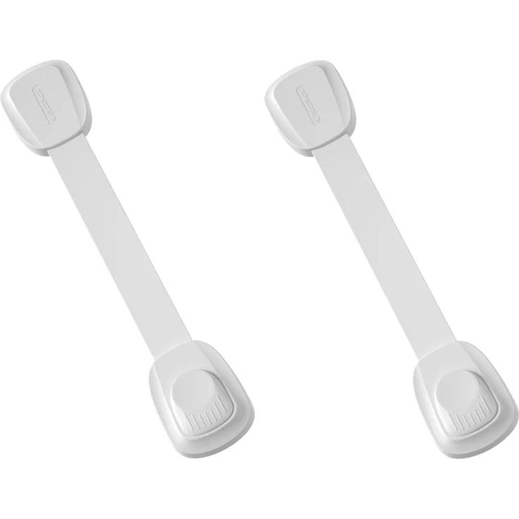 Twistshake Mehrzweck-Klebeschloss - 2er-Pack | Babysichere Schrankverschlüsse für Schubladen, Schränke | Kindersicherung für Schränke | Einfache Installation – Bild 1