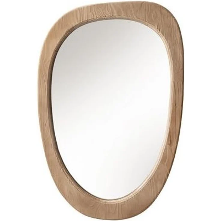 riess-ambiente Wandspiegel ORGANIC 105cm natur – Pinienholz, massiv, mit Rahmen, organisch (Einzelartikel, 1-St), Spiegel für Flur und Schlafzimmer – ideal für dekorative Ambiente! – Bild 4