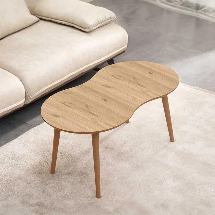 Skye Decor 'Moon - Oak' Couchtisch, Eiche, 99 x 45 x 54 cm